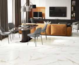 Керамогранит Bianco Chiara  (Alma Ceramica, Россия)