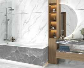 Керамогранит American Calacatta  (LCM, Индия)