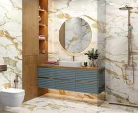Керамогранит Calacatta Borghini  (LCM, Индия)