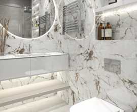 Керамогранит Calacatta Bronze  (Absolut Gres, Индия)