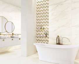 Керамическая плитка Calacatta Sparkle  (Paradyz, Польша)
