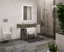 Керамогранит Carrara Classic  (Absolut Gres, Индия)