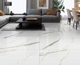 Керамогранит Golden White Statuario  (Laparet, Индия)