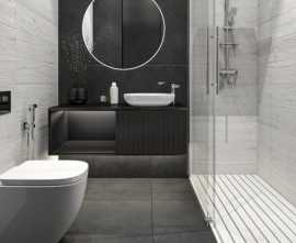 Керамогранит Grapfit White  (Absolut Gres, Индия)