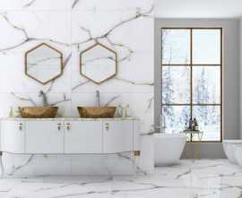 Керамогранит Onyx Castano  (Asia Pacific Ceramic, Индия)
