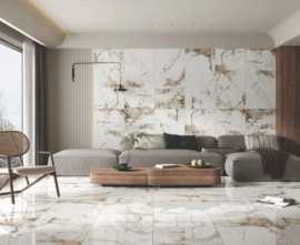 Керамогранит Rock Bianco  (Asia Pacific Ceramic, Индия)