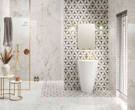 Керамогранит Shellstone White  (Tubadzin, Польша)