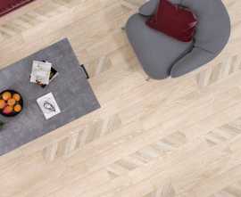 Керамогранит Wood Chevron  (Golden Tile, Украина)