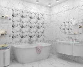 Керамическая плитка Каррара  (LB-Ceramics, Россия)