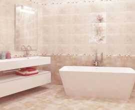 Керамическая плитка Розовый свет  (Belleza, Россия)