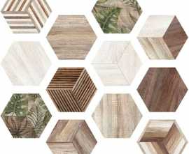 Керамогранит Africa hexa Mix 23,2x26,7