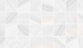 Декор Agat мозаичный светлый 20x60
