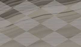 Декор Agat Geo кофейный 20x60