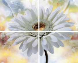 Панно Alba Gerbera (из 4-х плиток) 40x60
