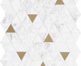 Мозаика Allmarble Wall Mosaico Altissimo Tria Satin