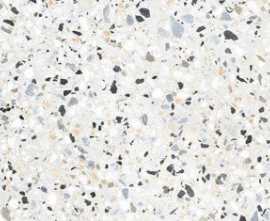Керамогранит Terrazzo светло-серая Лаппатированная 57x114