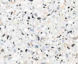 Керамогранит Terrazzo светло-серая Лаппатированная 57x57