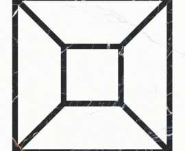 Декор Apuane White Centro Pulido 89,46x89,46