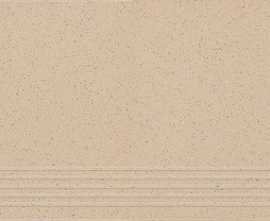 Ступень Bazo Beige Sol-Pieprz Stopnica Prosta Mat 29,8x59,8