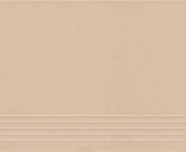 Ступень Bazo Beige Monokolor Stopnica Prosta Mat 29,8x59,8