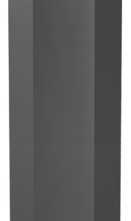 Угол Bazo Nero Monokolor Profil Wewnetrzny Mat 3x10