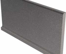 Плинтус Bazo Nero Sol-Pieprz Cokol Wywiniety Mat 10x19,8