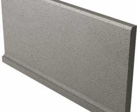 Плинтус Bazo Grys Sol-Pieprz Cokol Wywiniety Mat 10x19,8