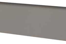 Плинтус Bazo Grys Monokolor Cokol Mat 9x30