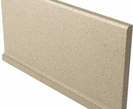 Плинтус Bazo Beige Sol-Pieprz Cokol Wywiniety Mat 10x19,8