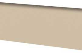 Плинтус Bazo Beige Monokolor Cokol Mat 9x30