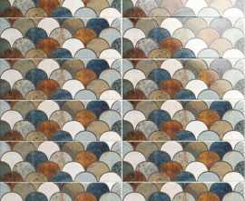 Плитка Escamo caramel 10x30