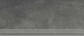 Ступень Beton Антрацит sugar-эффект 29,4x120