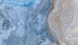 Плитка Blues голубой 25x75