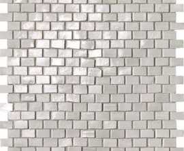 Мозаика Brickell White Brick Mosaico gloss 1,3х2,3