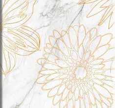 Декор Briere белый Flower 2 30x60