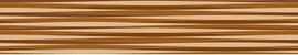 Бордюр Stripes бежевый 5x50