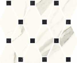 Декор Calacatta Mozaika Mix Poler 23,6x25,2
