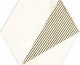 Декор Calacatta Hexagon Mat. C 17,1x19,8