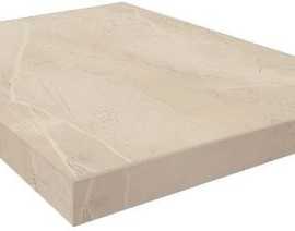 Ступень Capri Bianco угловая правая 33x45