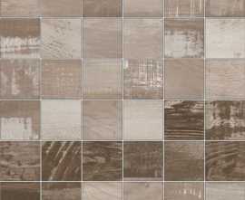 Мозаика Chalkwood Brown natural Mosaico 5х5