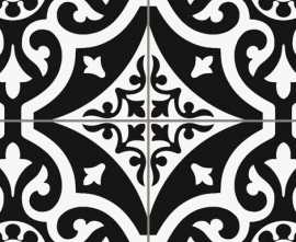 Керамогранит Chester Black Pre. 45x45