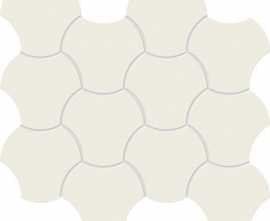 Мозаика Cielo e Terra Bianco Mozaika Up Down 1 MAT 6 mm