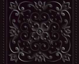 Плитка Classy Chic Nero Struktura B 19,8x19,8