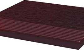 Ступень Cloud Duro brown stopnica prosta strukturalna 30x30