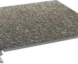 Ступень Cortina Nero фронтальная 30x32,5