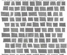 Мозаика Costruire Mosaico Random Metallo Titanio