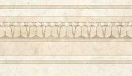 Бордюр Crema Marfil напольный Losanga Antique 15x45