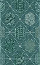 Декор Devore Indigo Geometria 31,5x63