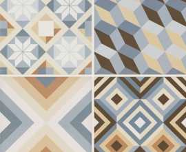 Керамогранит Diamante Colour Mat Mix B 40x40
