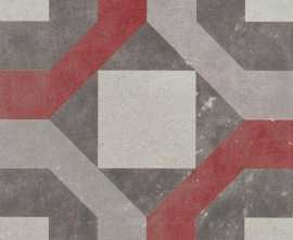 Декор Docks Dec. Combi 4 Gri/Rosso Rett. 30x30